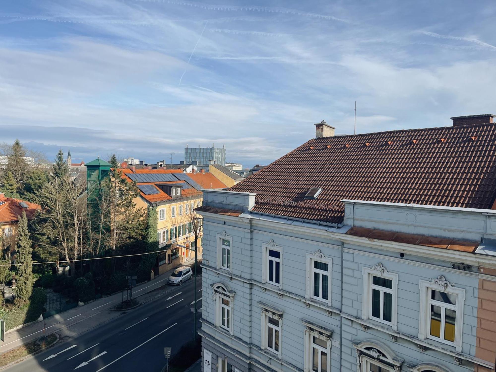 Modernes Apartment Wels City Center Exterior foto